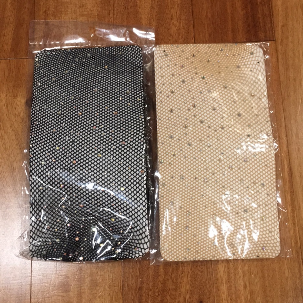 LAST ONE Crystal Fishnet Stockings tights studed - Picture 4 of 8